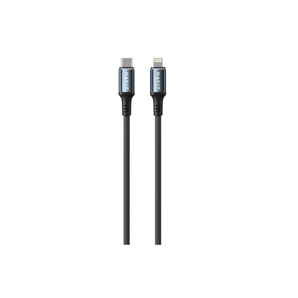 Kabel do ladowania Havit USB-C - Lightning CB6311 (czarny)