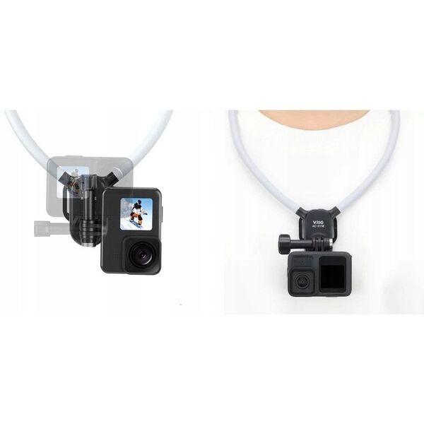 Opaska Uchwyt Na Szyję Do Gopro Hero 13 12 11 10 Xiaomi Sjcam Insta360 Dji / Ac-01 Se