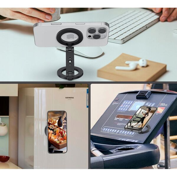 Uchwyt Mocowanie 2x Magnes Magnetyczne Na Telefon Smartfon Iphone Mag Safe Magsafe/ Vrig / Mg-26