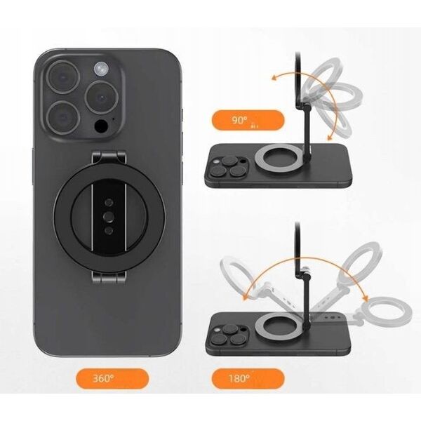 Uchwyt Mocowanie 2x Magnes Magnetyczne Na Telefon Smartfon Iphone Mag Safe Magsafe/ Vrig / Mg-26