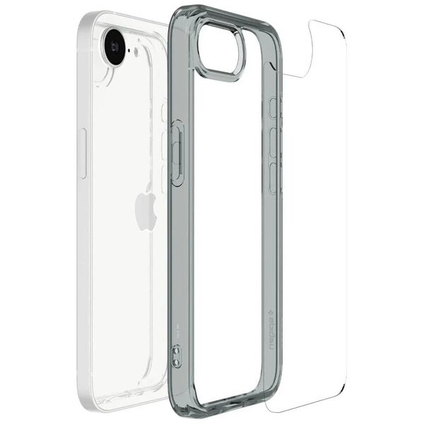 Etui Spigen Ultra Hybrid do iPhone 16E Space Crystal TPU+PC Przezroczyste