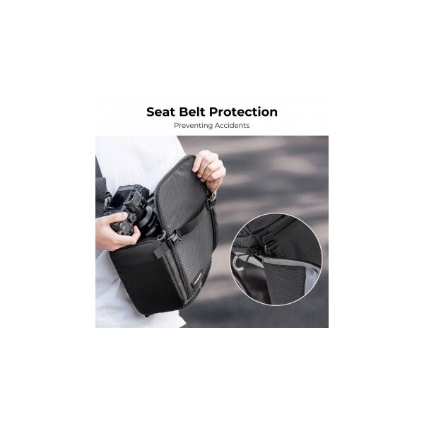 Plecak fotograficzny K&F Concept Beta Messenger 10 l - czarny