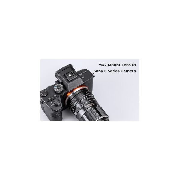 Adapter bagnetowy K&F Concept - M42 / Sony E