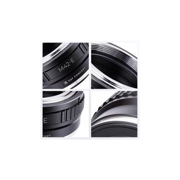 Adapter bagnetowy K&F Concept - M42 / Sony E