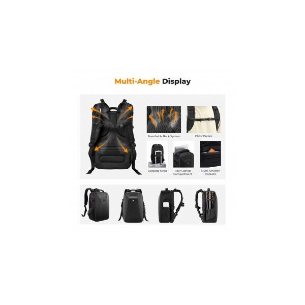 Plecak fotograficzny K&F Concept Nature Wander 22 l - czarny