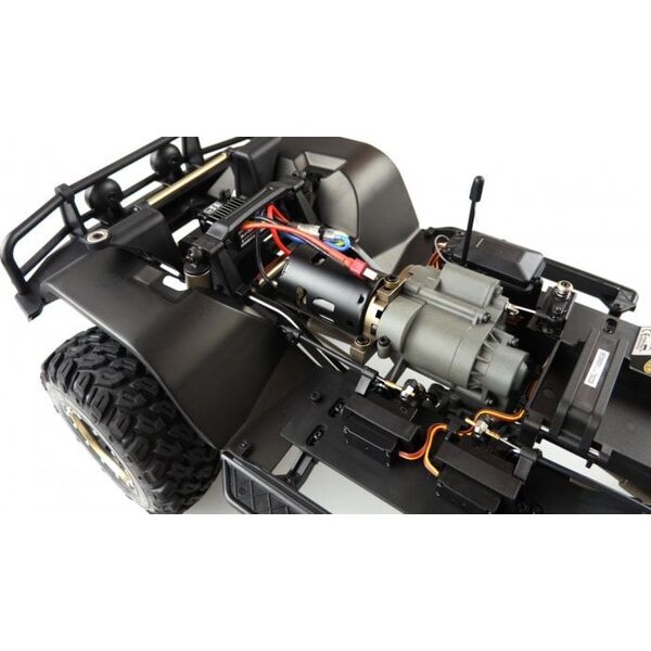 Amewi Model Samochodu Rc Amxrock Rcx8P Scale Crawler Pick Up 1:8 Rtr Grau Szczotkowy 2 4 Ghz