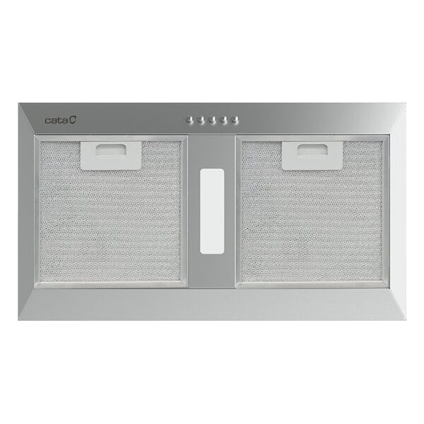 CATA Hood GCB 55 X Canopy, Energy efficiency class C, Width 55 cm, 371 m3/h, Mechanical, LED, Stainless steel/Grey