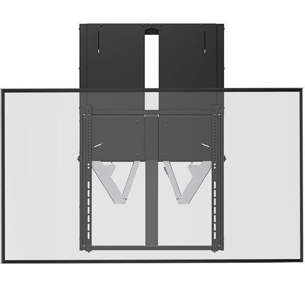 Equip 650345 uchwyt do telewizorów 2,18 m (86") Czarny