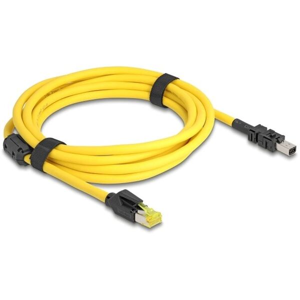 DeLOCK 81252 kabel sieciowy Czarny, Żółty 3 m Cat6