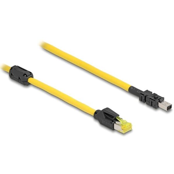 DeLOCK 81253 kabel sieciowy Czarny, Żółty 5 m Cat6