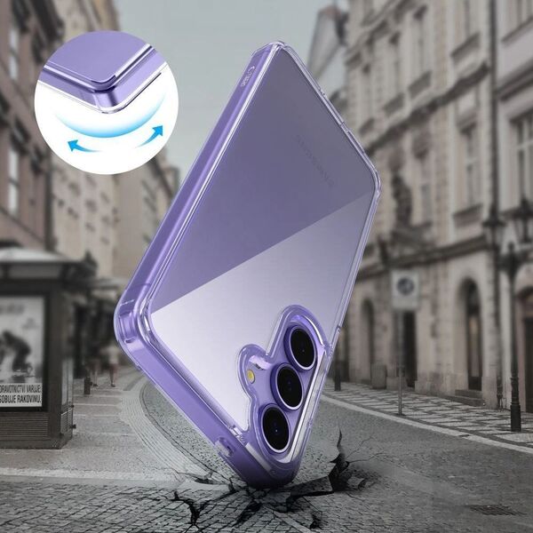 Etui Tech-Protect Flexair Hybrid Samsung Galaxy S25 Edge Clear