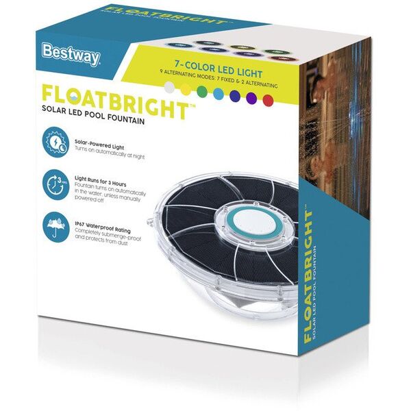 FloatBright Ηλιακή LED Σιντριβάνι Πισίνας