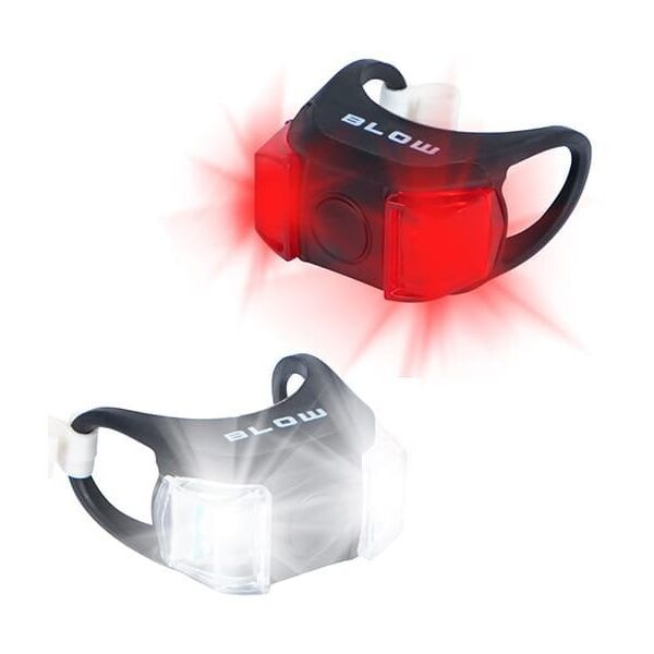 Lampki rowerowe LED przód i tył. Zestaw BL-07