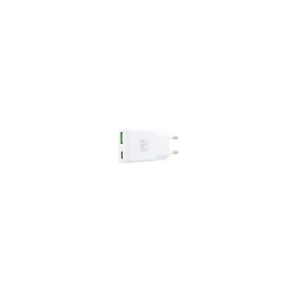 Ładowarka sieciowa SLIM 20W USB-A USB-C QC PD Encore Energy MD-2083ZA standard