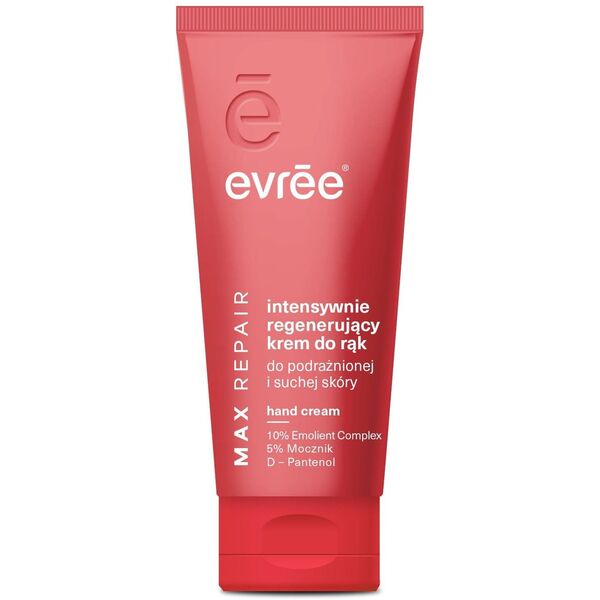 EVREE Max Repair Regenerujący krem do rąk do skóry suchej i podrażnionej 75 ml