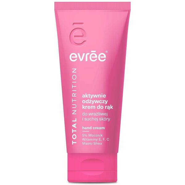 EVREE Total Nutrition Odżywczy krem do rąk do skóry suchej i wrażliwej 75 ml