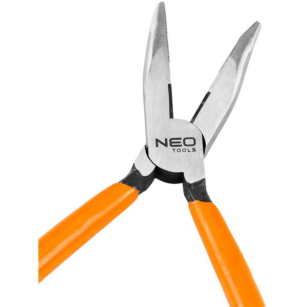 Szczypce wydłużone wygięte 160 mm