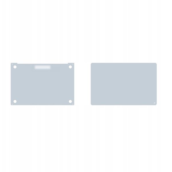 Folia Ochronna JCPAL MacGuard 2in1 do MacBook'a Air13 Sky Blue M4,2025
