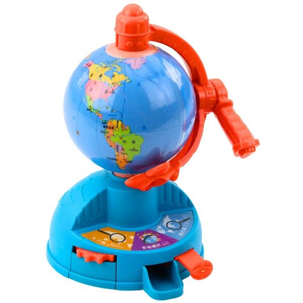 Mini Globus Obrotowe Koło Zębate Ruchomy Samolot