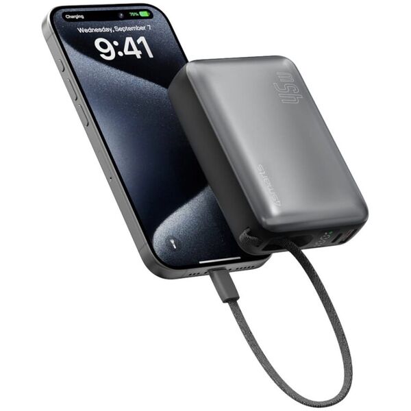 4smarts Powerbank Enterprise Compact 20000mAh 45W, spacegrau