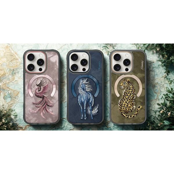 Case Nimmy Magnetic Fantasy Animal MagSafe for iPhone 16 Pro blue
