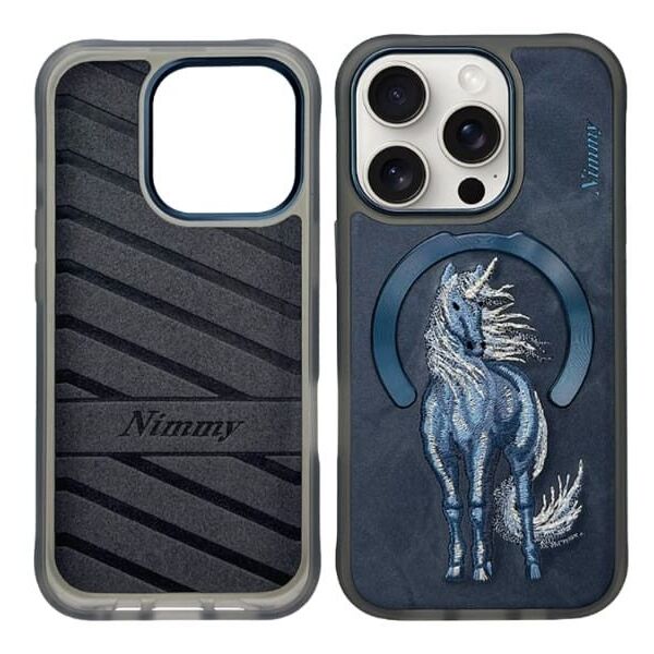 Case Nimmy Magnetic Fantasy Animal MagSafe for iPhone 16 Pro blue