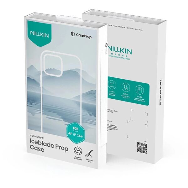 Etui Nillkin Iceblade Prop Magnetic z podstawką na iPhone 16e - zielone