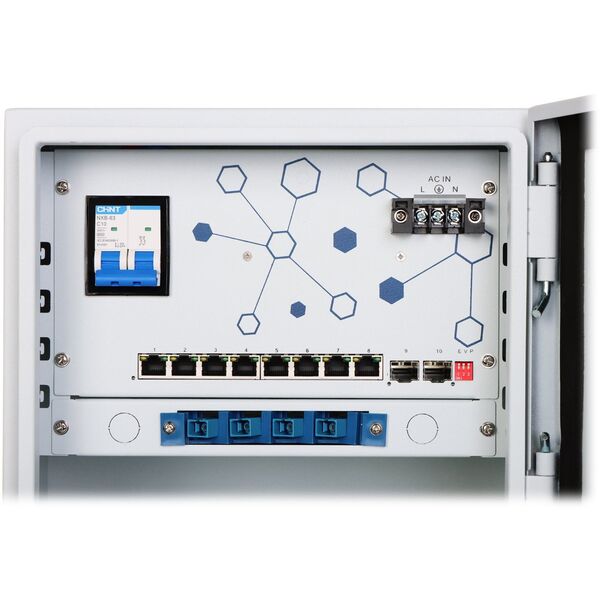 ZEWNĘTRZNY PUNKT DYSTRYBUCJI KAMER EXPERT-POE/OTD-8G2GSFP 8 PoE + 2 x SFP