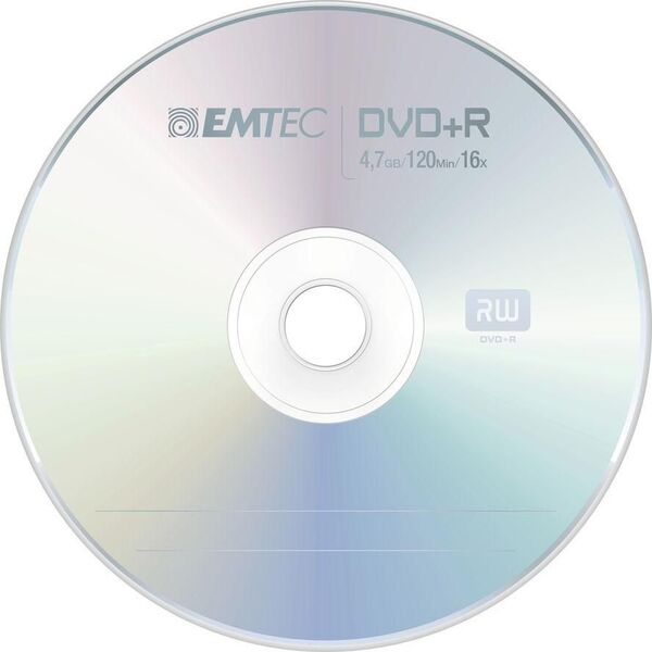 Emtec DVD-R 4.7 GB 16x 25 sztuk (ECOVR472516CB)
