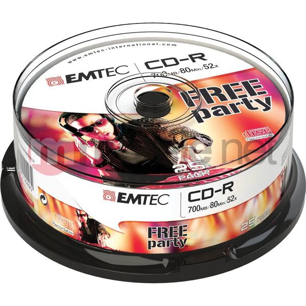 Emtec CD-R 25 szt. ECOC802552CB