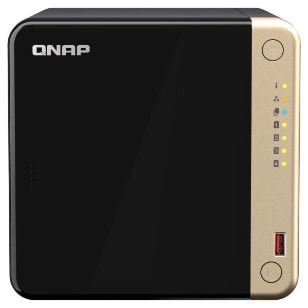 Serwer plików Qnap Qnap TS-464-8G + Seagate IronWolf 2TB (ST2000VN003)
