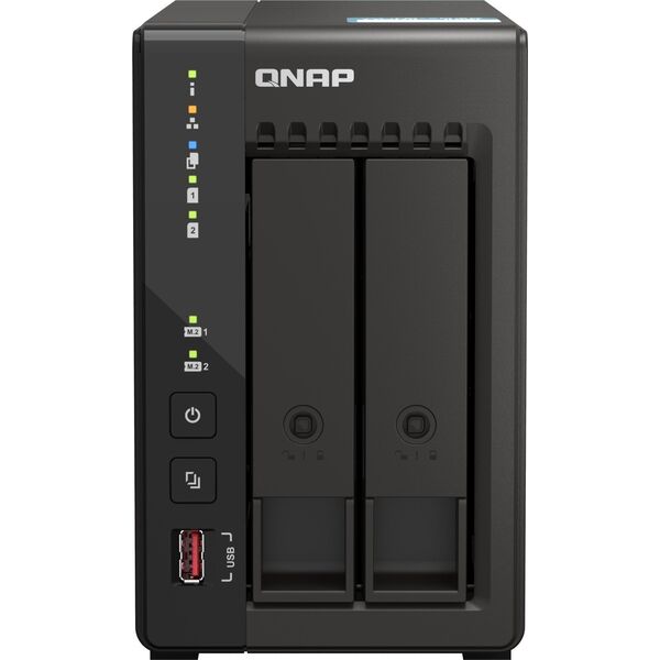 Serwer plików Qnap Qnap TS-253E-8G + Seagate IronWolf 10TB (ST10000VN000)