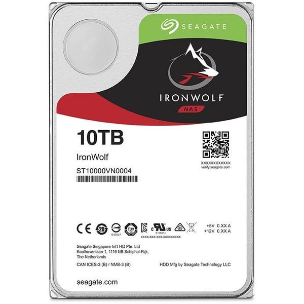 Serwer plików Qnap Qnap TS-253E-8G + Seagate IronWolf 10TB (ST10000VN000)