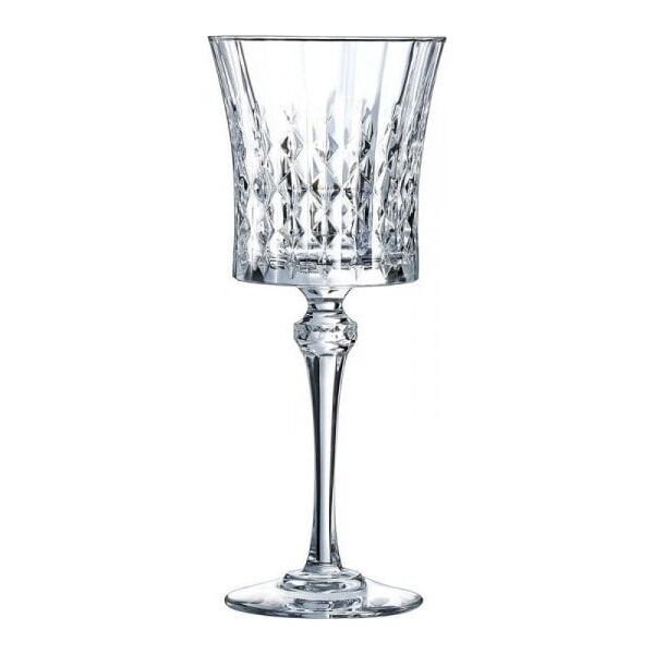 Cristal Kieliszek do wina Cristal dArques Paris Lady Diamond Przezroczysty Szkło (27 cl) (Pack 6x)