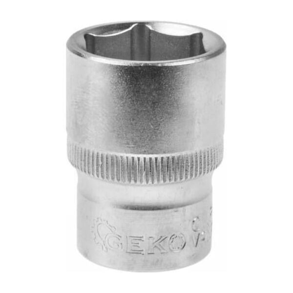 Geko NASADKA 6-KĄT. 1/2" CRV 17MM (20/200) G12017 GEKO