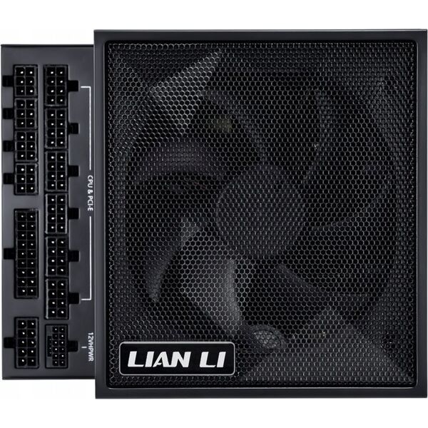 Zasilacz serwerowy Lian Li Lian Li EDGE EG1300 80 PLUS Platinum Netzteil, PCIe 5.1, ATX 3.1 - 1300 Watt, schwarz