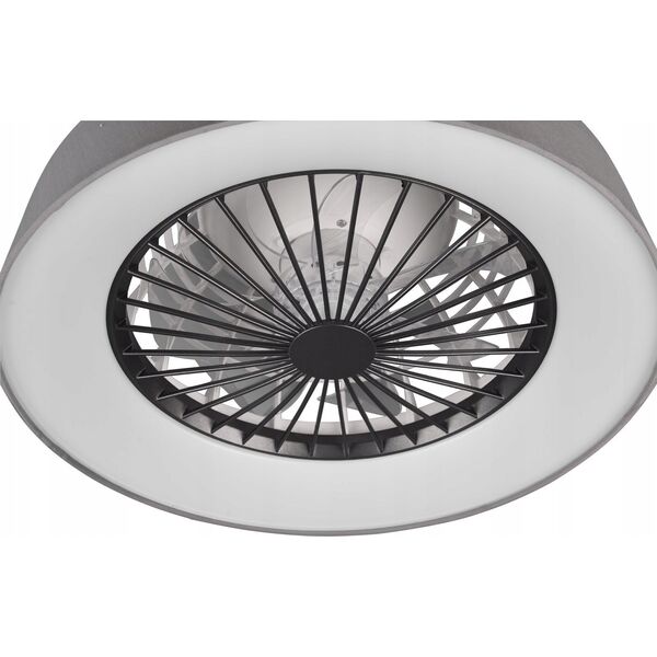 Wentylator Trio RL Wentylator sufitowy z lampą LED FARSUND R62662111 szary