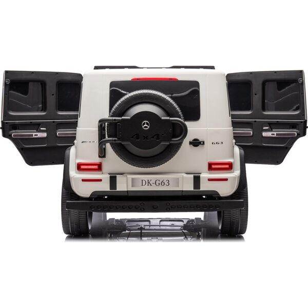 Pojazd Mercedes Benz G63 AMG XXL STRONG MP4 Biały