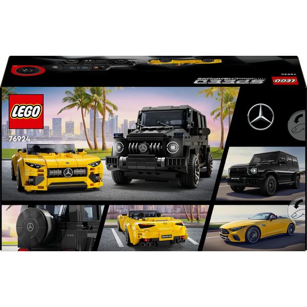 LEGO Speed champions Mercedes-AMG G 63 i Mercedes-AMG SL 63 4 szt. (76924)