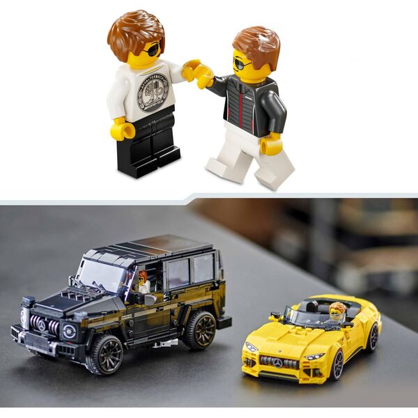 LEGO Speed champions Mercedes-AMG G 63 i Mercedes-AMG SL 63 4 szt. (76924)