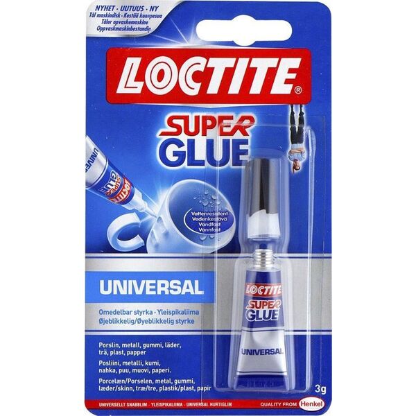 Κόλλα Loctite® Super Glue Δευτερόλεπτη κόλλα 3g/Σωληνάριο