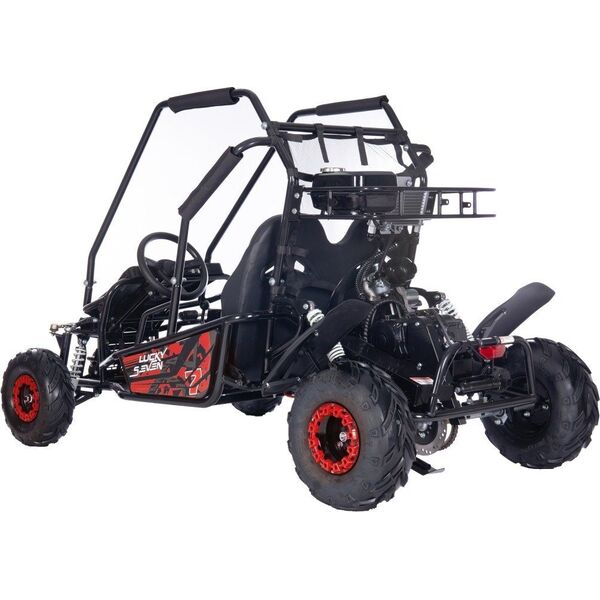 Pojazd BUGGY Spalinowy LUCKY SEVEN LIFT Czerwony EDUKAMP
