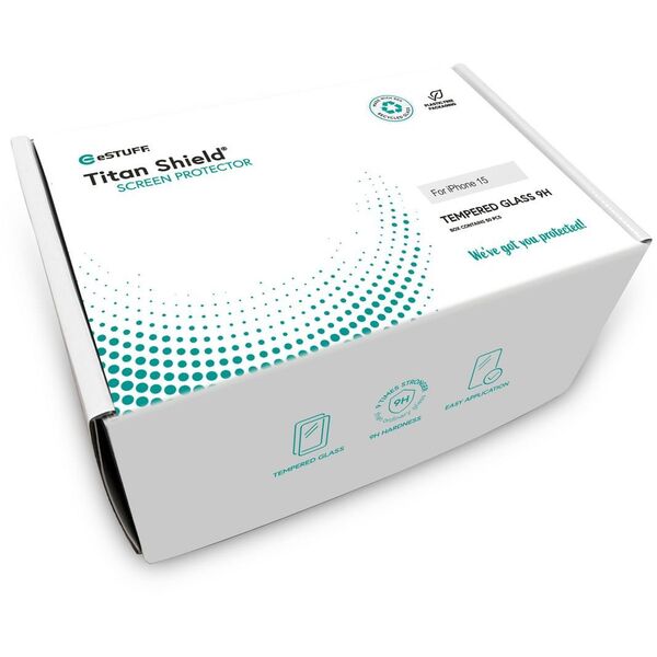 eSTUFF ES501351-50BULK ochraniacz na ekran / tył telefonu Przezroczysta ochrona ekranu Apple 50 szt.