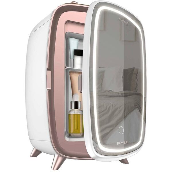 Lodówka kosmetyczna Bamba CoolingBeauty 6000 Mirror Cecotec Biały