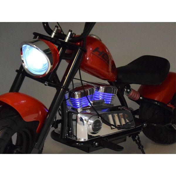 Elektryczny Motor Chopper na akumulator dla dzieci max 80kg manetka PA0318 EDUKAMP