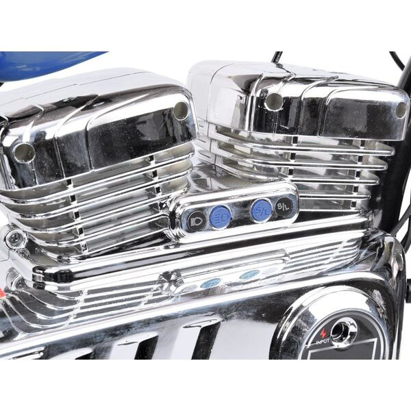 Elektryczny Motor Chopper na akumulator dla dzieci max 80kg manetka PA0318 EDUKAMP