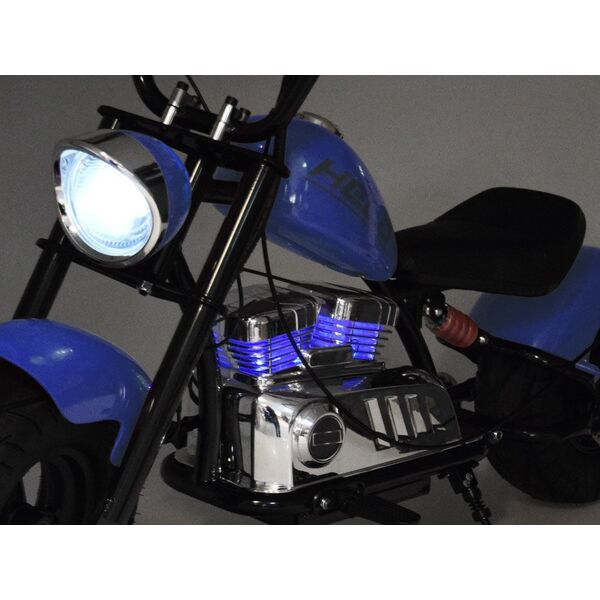 Elektryczny Motor Chopper na akumulator dla dzieci max 80kg manetka PA0318 EDUKAMP