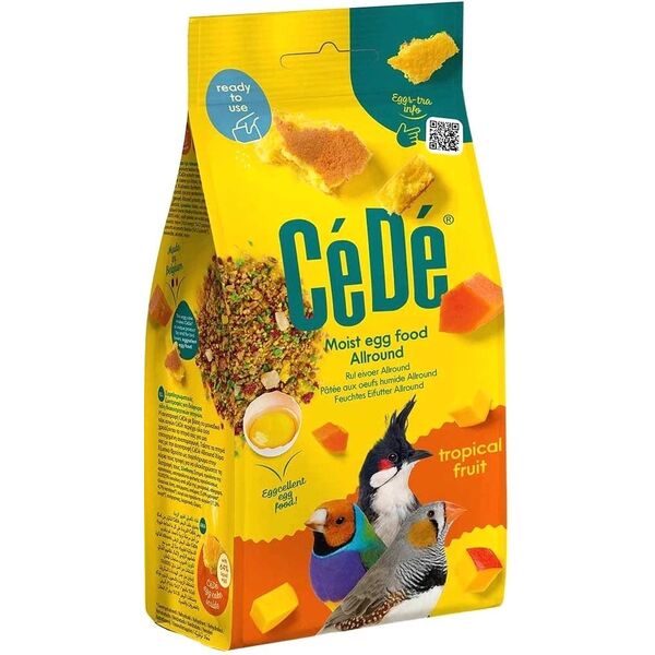 CeDe Wilgotna Karma dla Ptaków Owoce Tropikalne 200g