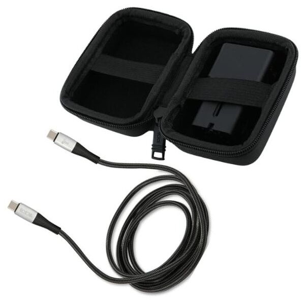 Ładowarka sieciowa TUMI Travel Adapter   25W USB-C / USB-A + Kabel USB-C/USB-C czarny