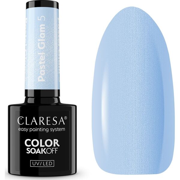 Claresa CLARESA Lakier hybrydowy Pastel Glam 5